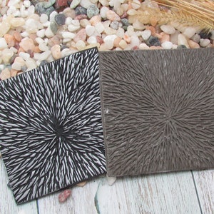 Shards Polymer Clay Texture Stamp