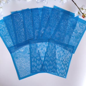 50% off Normal Price - Imperfect Silkscreens - Use with polymer clay, metal clay, pottery & scrap-booking