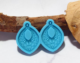 Textured Earring Mold (13)