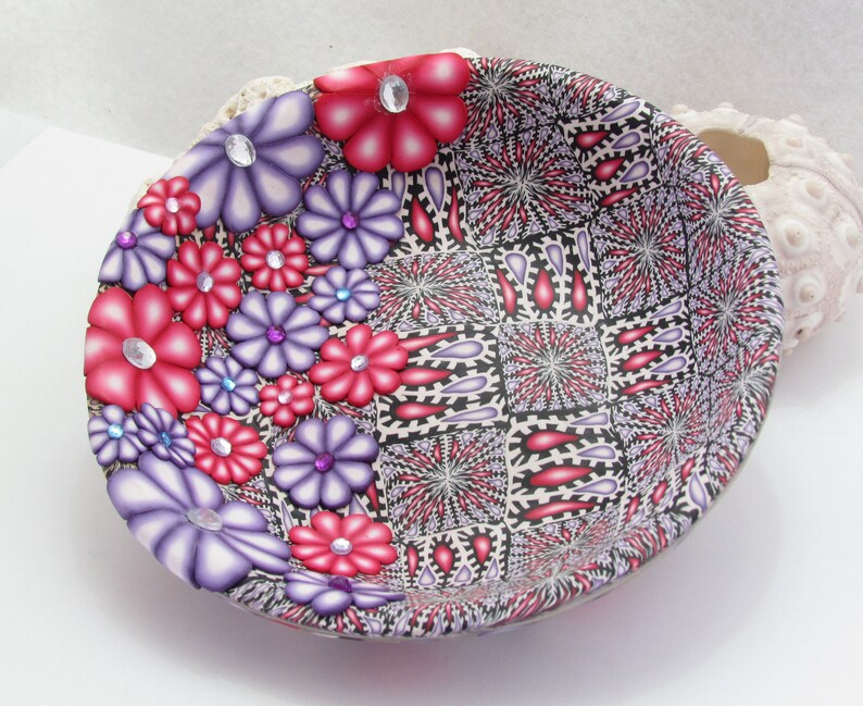 Cascading Flowers Bowl Polymer Clay Tutorial Etsy Australia