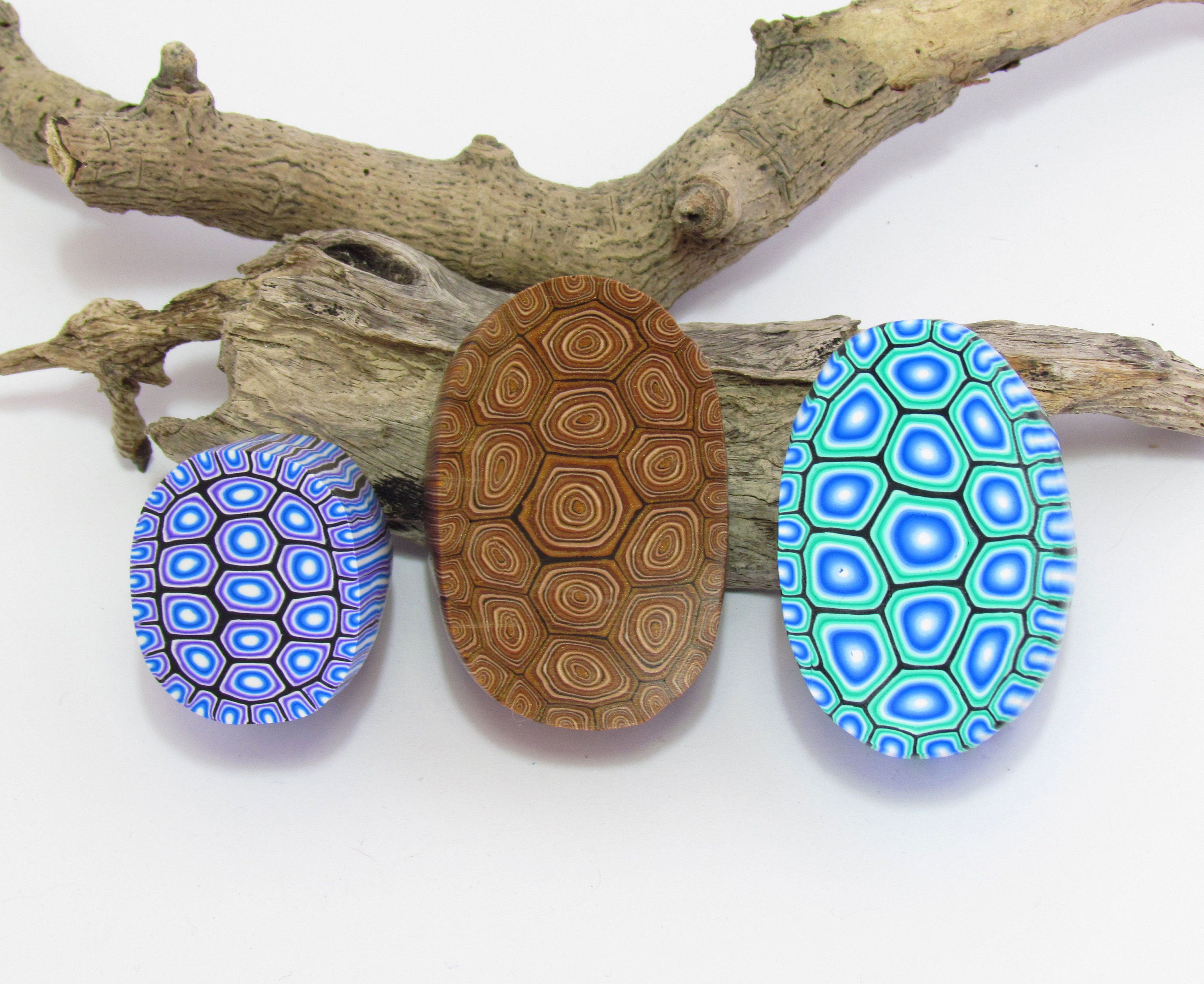 Two Turtle Shell Canes Polymer Clay Tutorial - Etsy