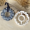 Polymer Clay Cog Donut Cutter #3 - Use with polymer clay, pottery, metal clay - Jessama Design Cog Donut Cutter #3 (Medium Hole) product logo