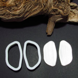Polymer clay shape cutter | clay supplies | DYI earring tool | sharp shape cutter | earring cutter | Sea Glass Earring Cutters #4