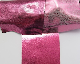 8 Sheets of Metal Foil - Rose Quartz Pink Metal Leaf Sheets