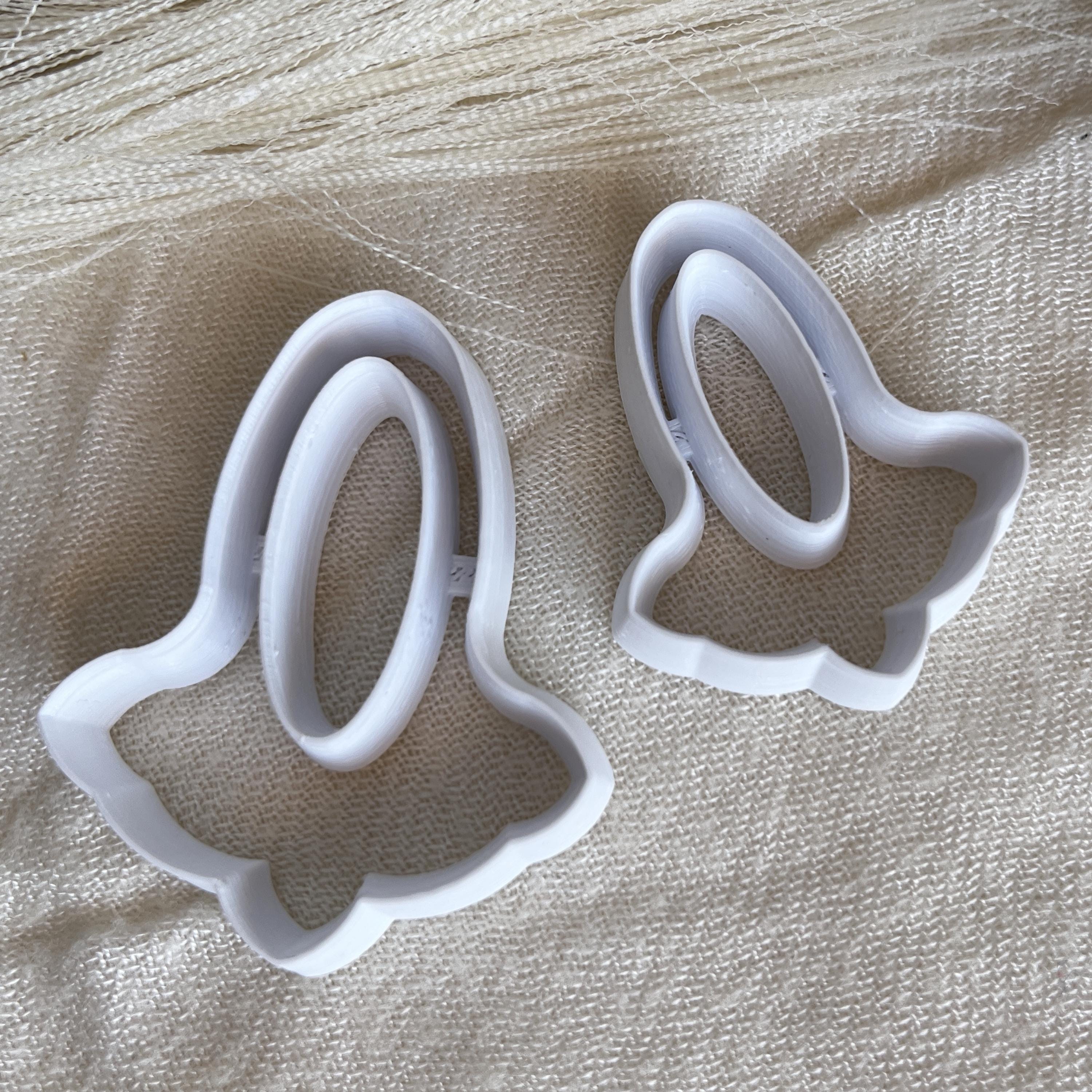 Flower Donut Cutter - Use With Polymer Clay, Pottery, Metal Clay