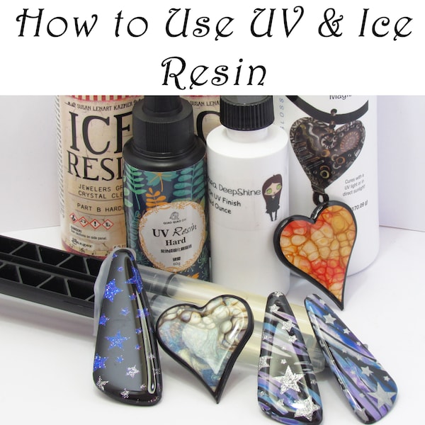 Tips and Tricks: Walk Through on UV Resin & Ice Resin Video Tutorial