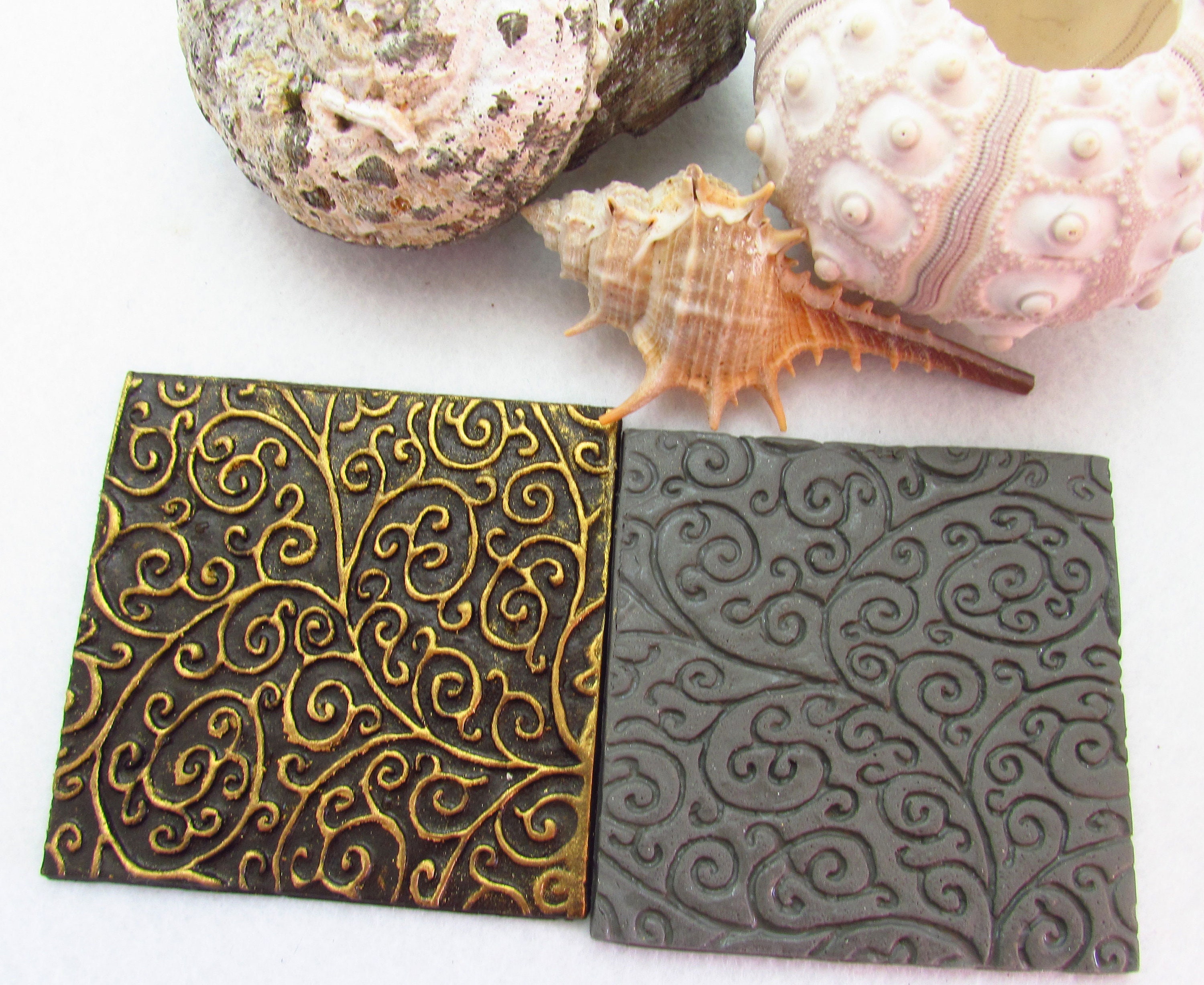 Polymer Clay Texture Mat Clay Texture Polymer Clay Mat Etsy