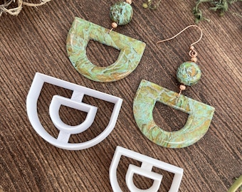 Clay Arch Cutter - Ausstechform für Donuts - Verwenden Sie mit Polymer Clay, Keramik, Metal Clay, etc - 2 Größen