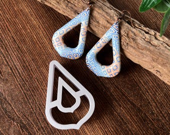 Polymer Clay Cutter - Moroccan Donut Cutter #3 - Use with polymer clay, pottery, metal clay, etc - Jessama Design Moroccan Donut Cutter #3