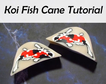 Koi Fish Polymer Clay Cane Tutorial