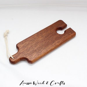 Kwila Merbau Timber Cheese and Cracker tray with a wine image 2