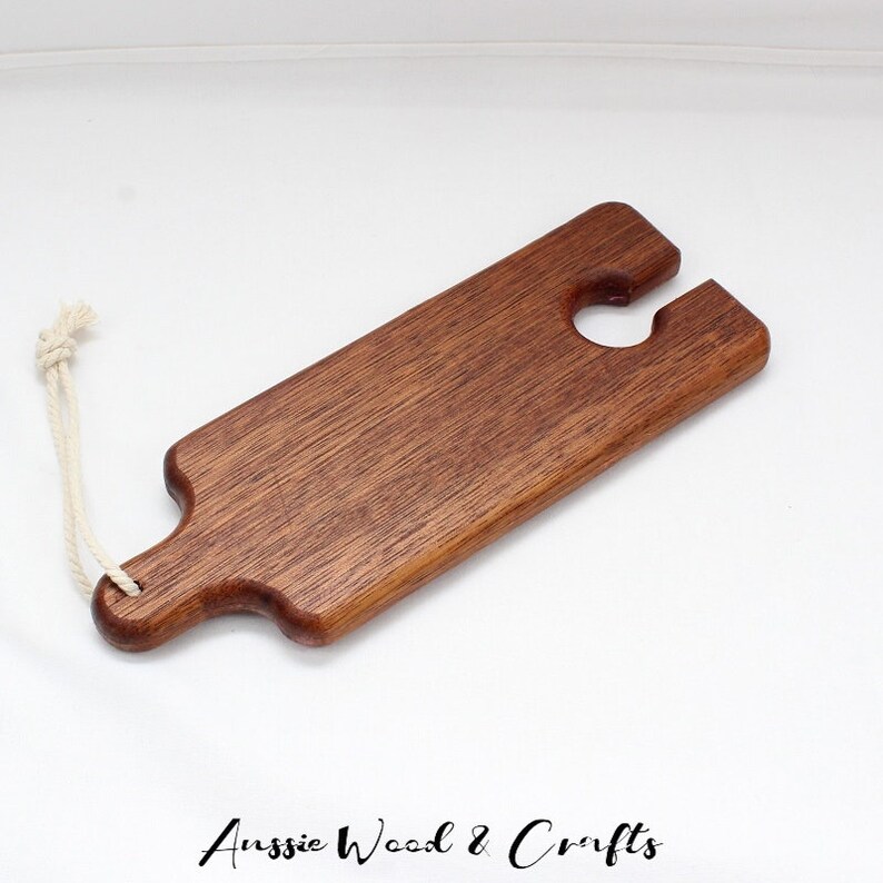 Kwila Merbau Timber Cheese and Cracker tray with a wine image 2