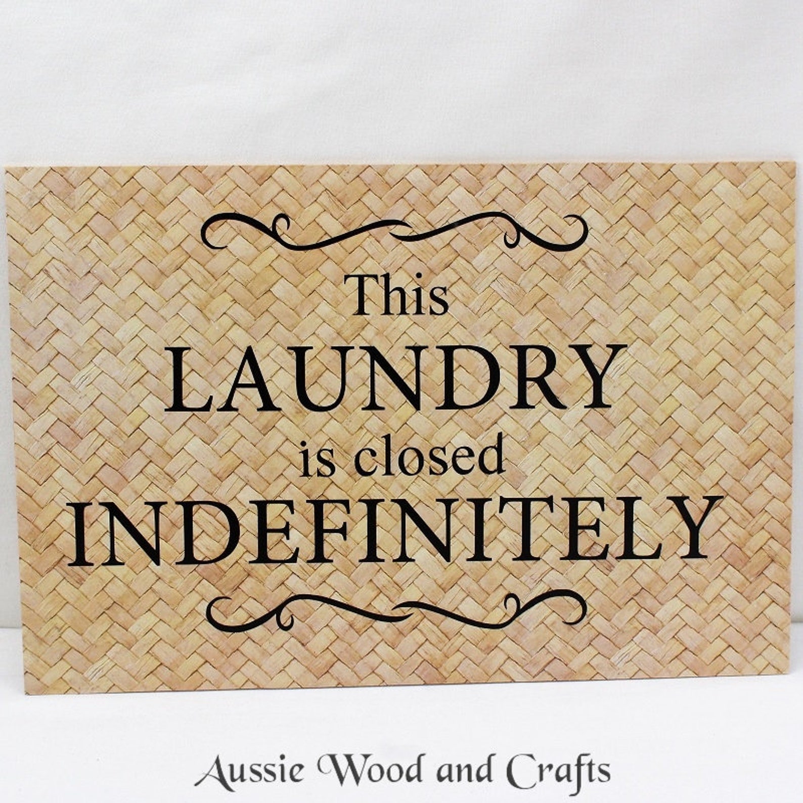 Laundry Room Hanging Sign Laundry Wall Door Plaque Farmhouse  Etsy