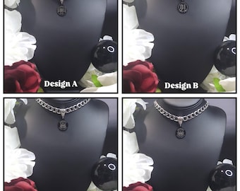 Extreme Choker Support 81 Stainless Steel Necklace-81 Support Necklace-Support 81 Jewelry-Biker Necklace-Biker Jewelry-Support 81 Gift-Biker