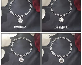 Support 81 Biker Stainless Steel Ankle Anklet Bracelet Jewelry-81 Supporter Jewelry Biker Mom Girlfriend Gifts for Her-Support 81 Biker Gift