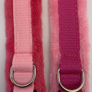 Design your own Fleece Dog Collar / 5 Sizes Available / 2 Widths / Adjustable