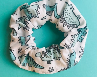 Celestial Dino Bunny Eared Scrunchie
