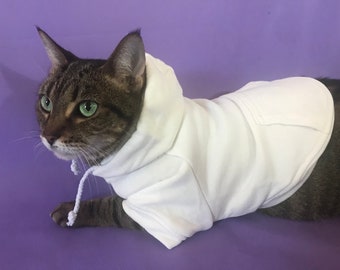 Pet Hoodie COLOR OPTIONS Dog Solid Hoodie Cat Solid Hoodie