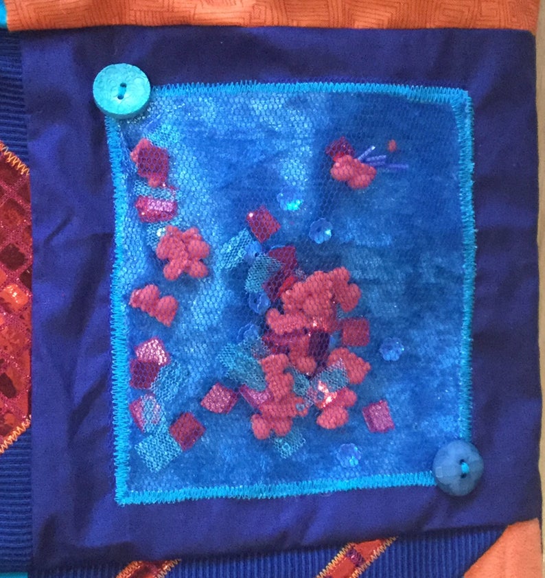 Dementia sensory lap blanket Etsy