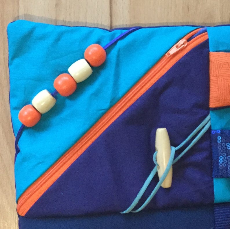 Dementia sensory lap blanket Etsy