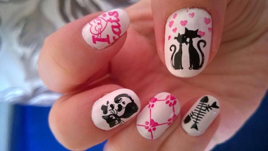 6. Nail Art Stamping Templates - wide 7