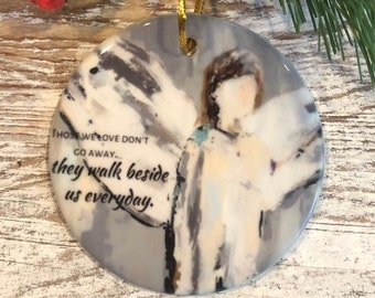 Those We Love Christmas Ornament, Bereavement gift, Loss of loved one, Tree trimming, Condolence, In remembrance, Memorial