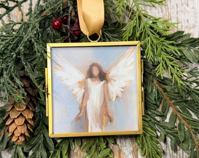 Memorial Angel Christmas Ornament, Sympathy Gift for Loss of Loved One, In Memory of Loved One, Remembrance Ornament