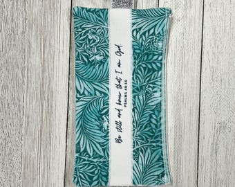 Teal Bible Zipper Pouch – Pencil Case and Marker Organizer, Scripture Inspired Travel Bag, Christian Gift, Journal Pouch, Bible Study