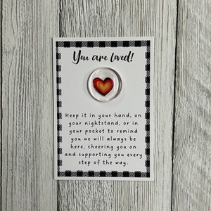 Leaving for College Glass Gem - Pocket Token, Going Away to College, High School Graduation Gift, New Beginnings