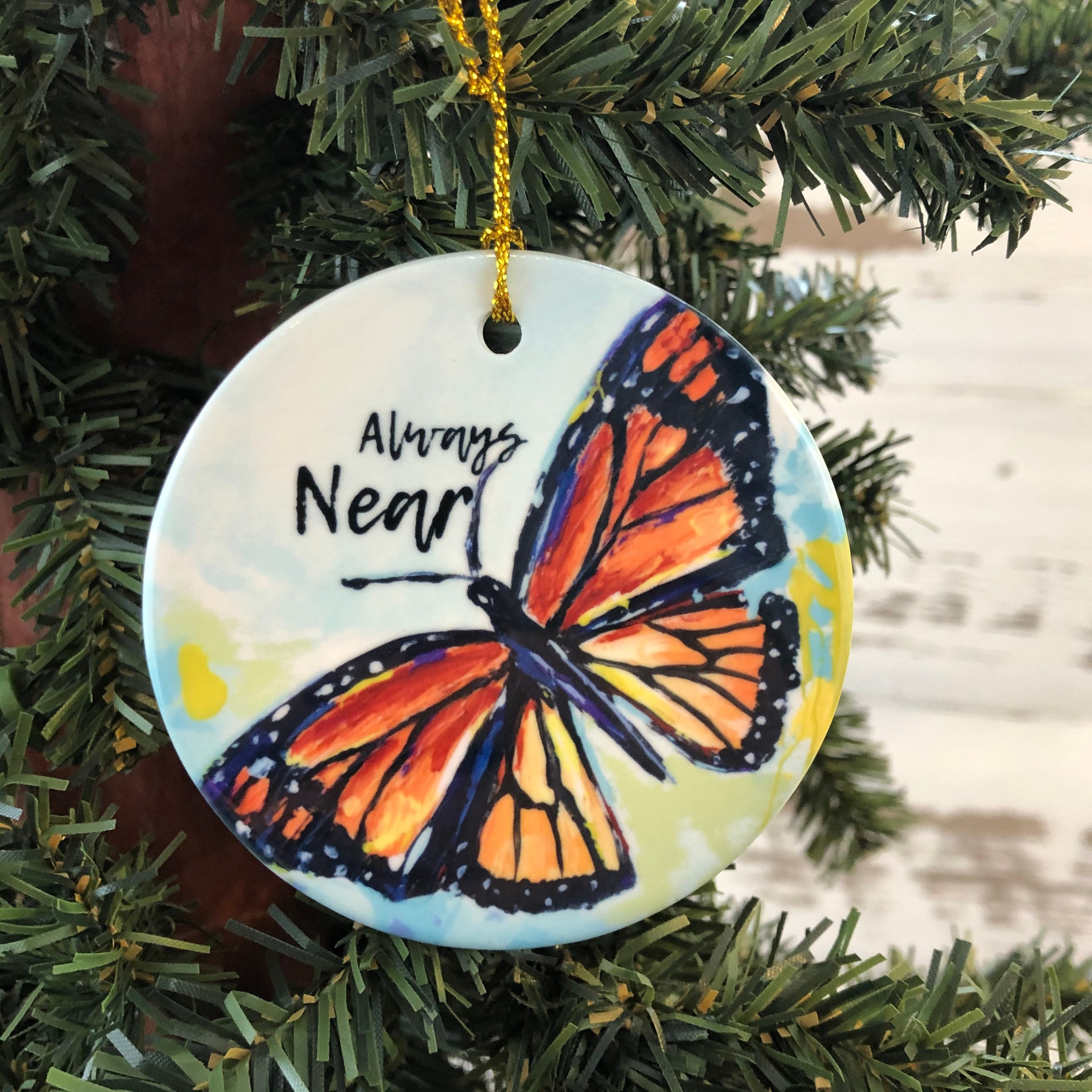 butterfly-always-near-christmas-ornament-bereavement-gift-loss-of