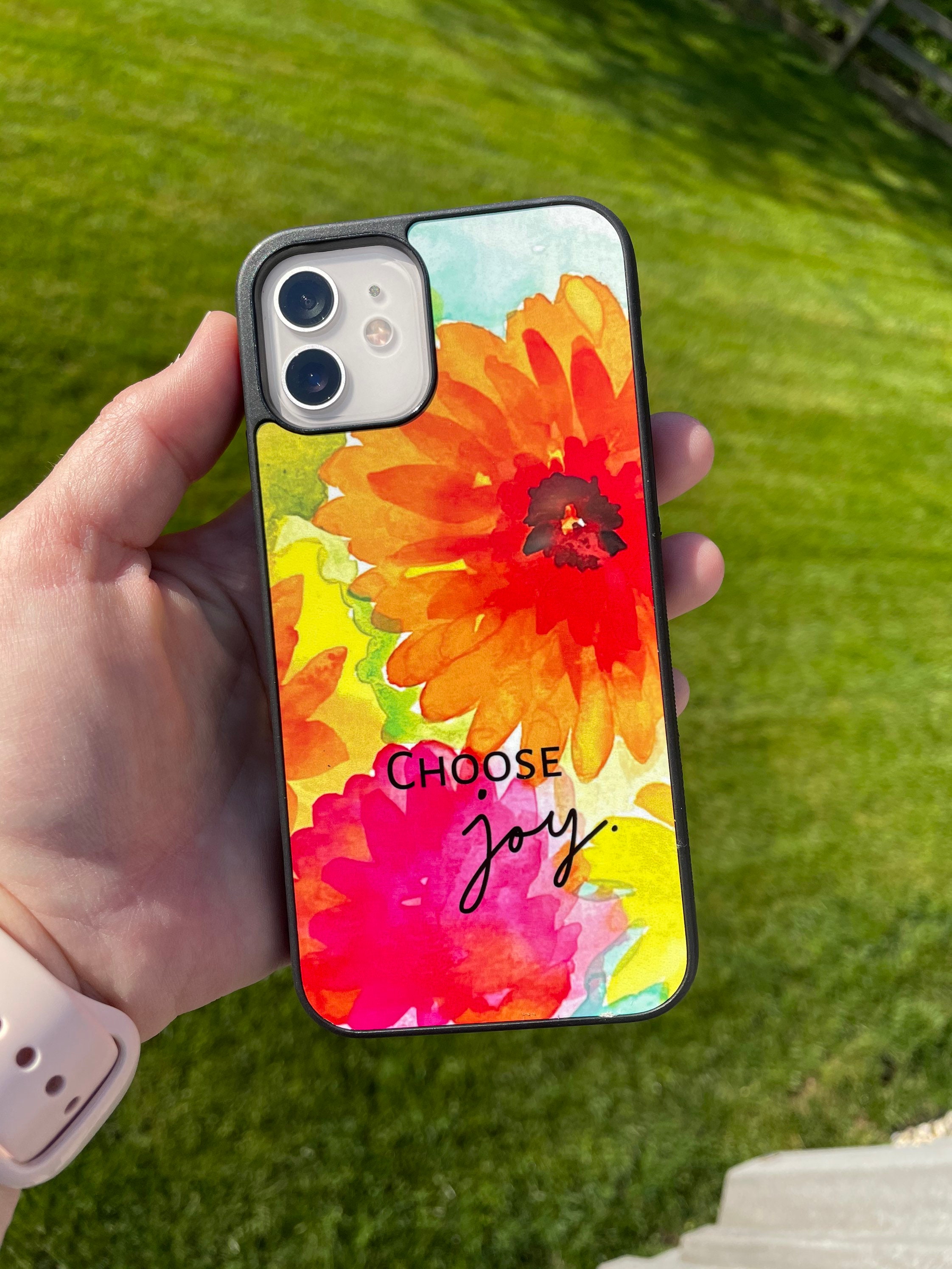 Choose Joy Phone Case iPhone case Inspiring phone case Etsy