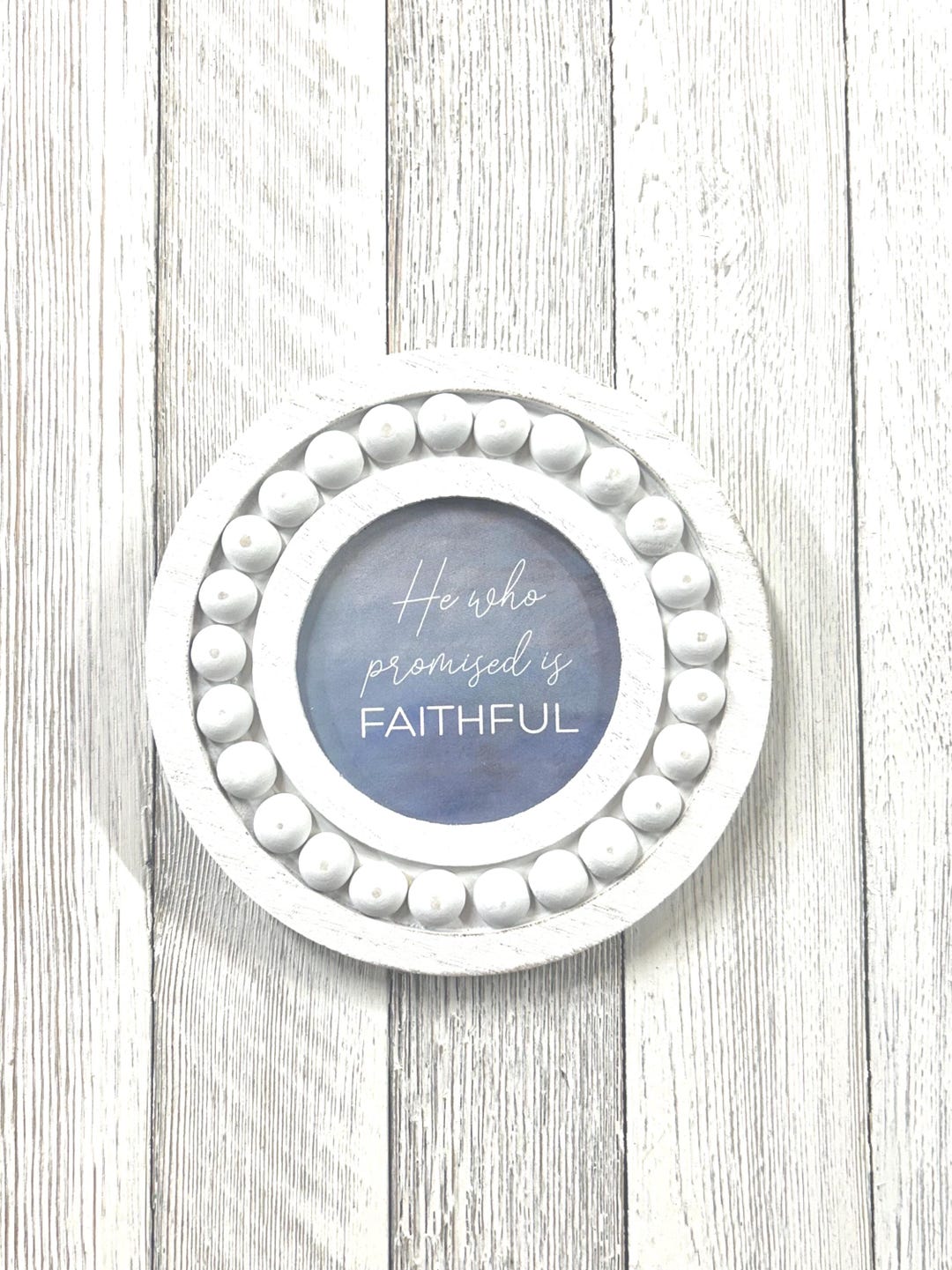 Mini Faith Frame-he Who Promised is Faithful - Etsy