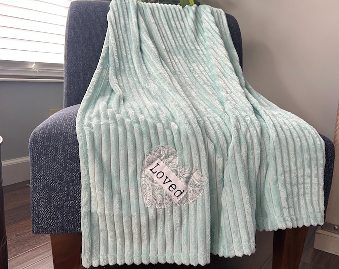 Sending You a HUG Box, Soft Blanket, Comforting gift, Uplifting gift, Encouraging gift for her, Anxiety gift,