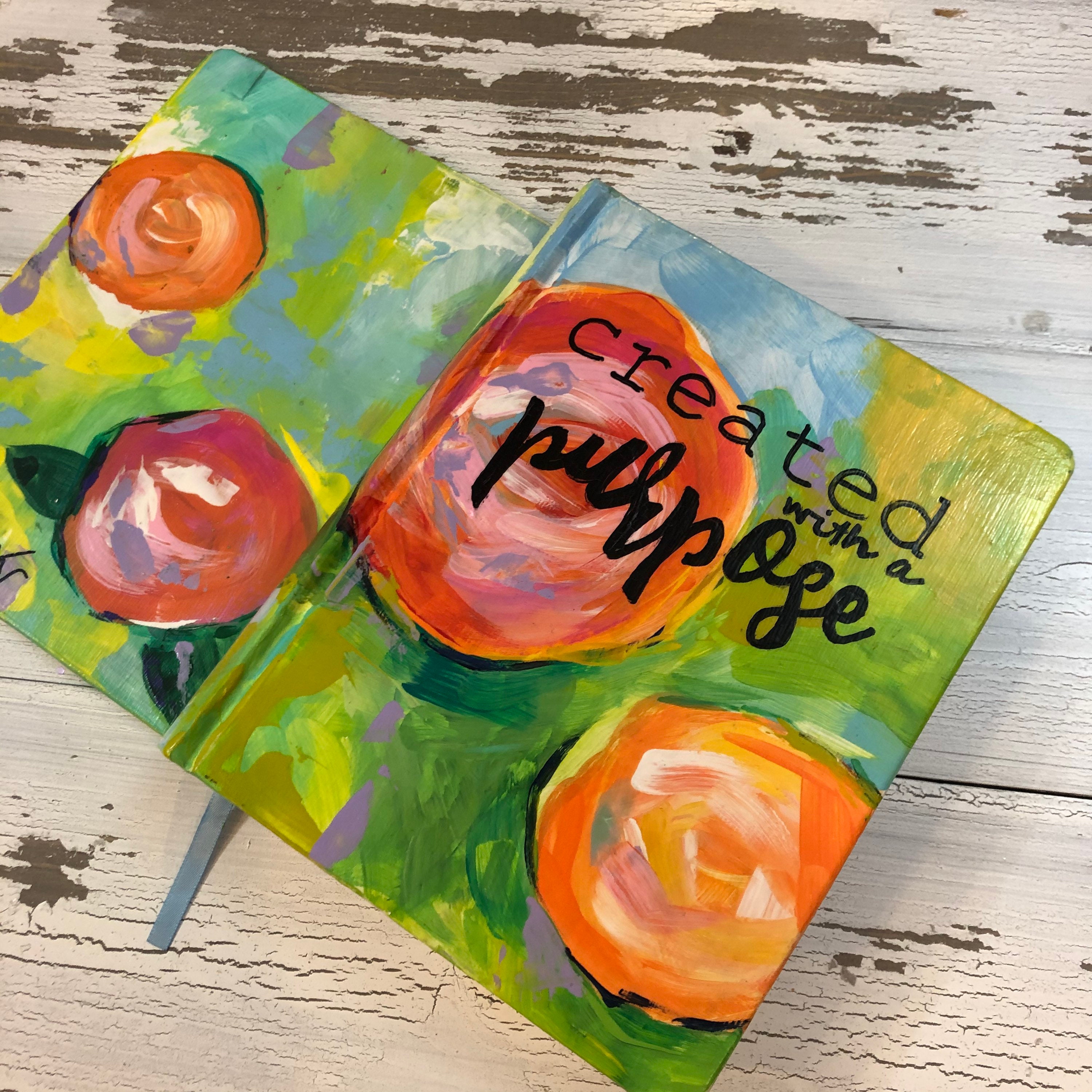 NIV Hand Painted Journaling Bible perfect for Girls Gift Bible/ First