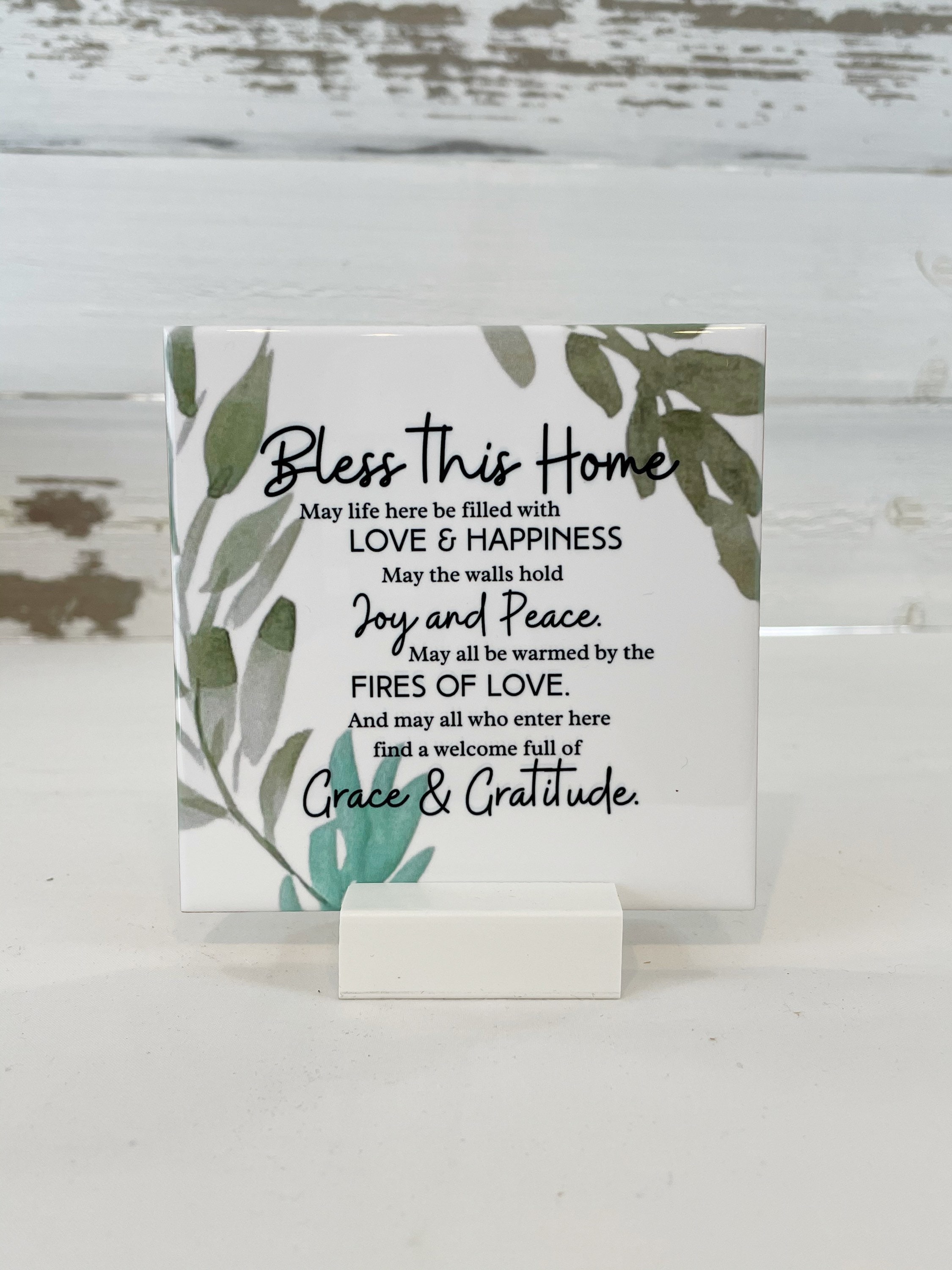New House Blessings Box, Housewarming mug and tile gift set, New home gift, New beginning