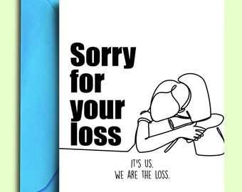 Lustige Abschiedskarte für Coworker, Kollegen, Sarkastische New Job Karte, Rude Goodbye Karte für Beste Freunde / Familie