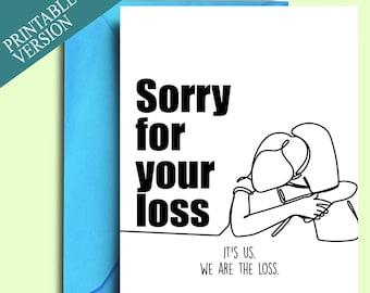 Tarjeta de despedida sarcástica: Tarjeta de despedida divertida para un compañero de trabajo (imprimible)