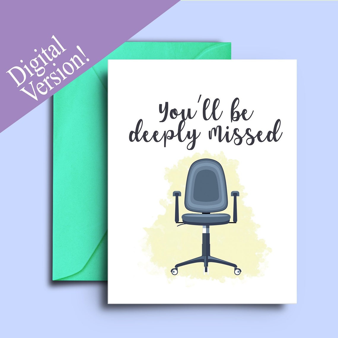 DIY Printable Farewell Card for Coworker Leaving, Goodbye Note for ...