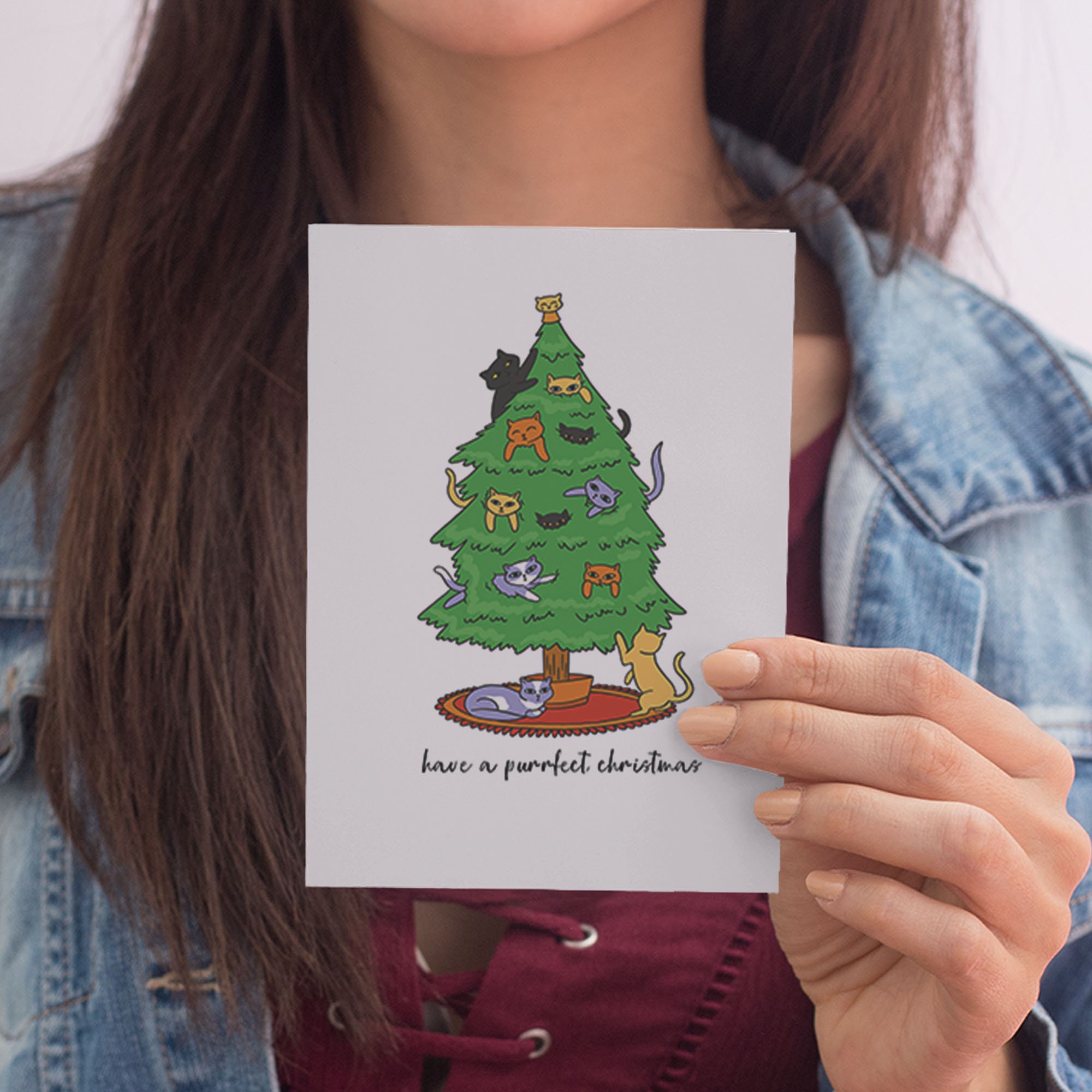 Personalised Festive Nan Christmas Card