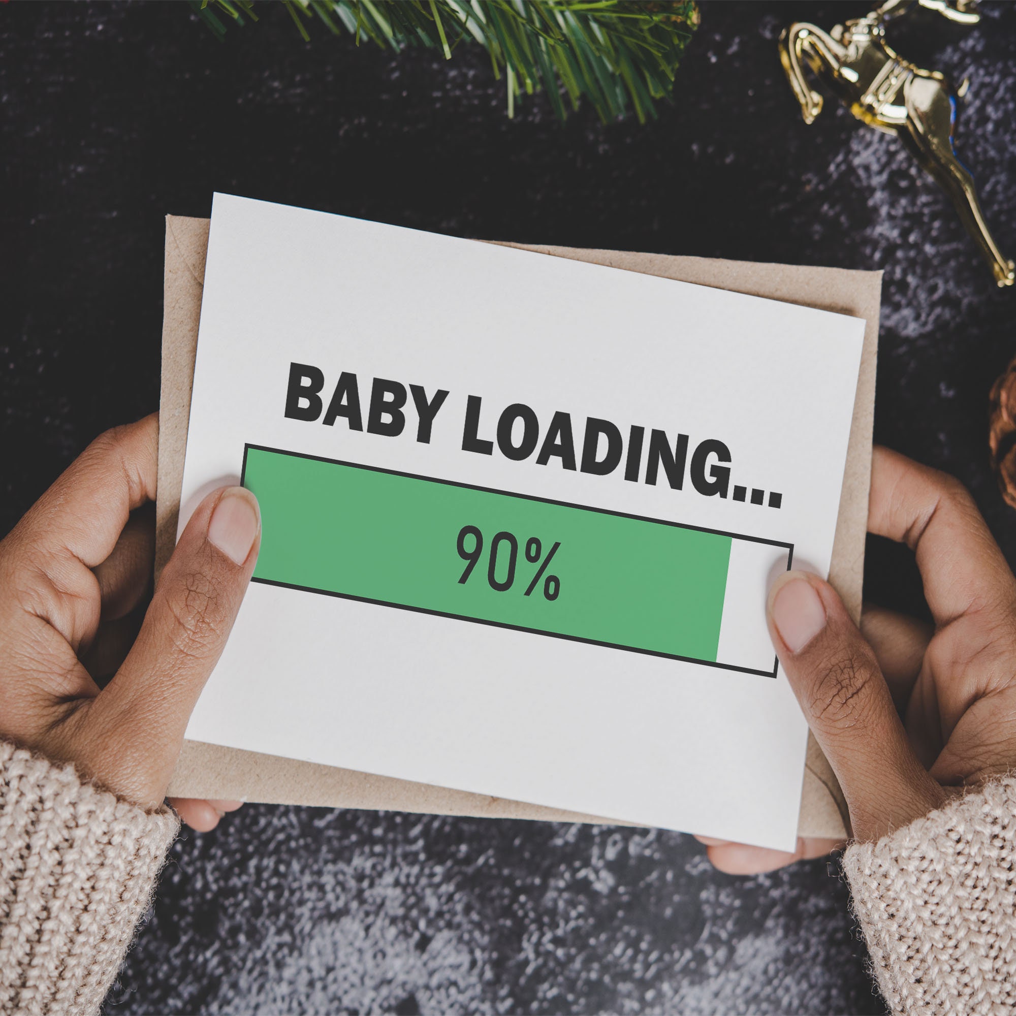 Happy Maternity Leave Card for Pregnant Coworkers, Colleagues Going on