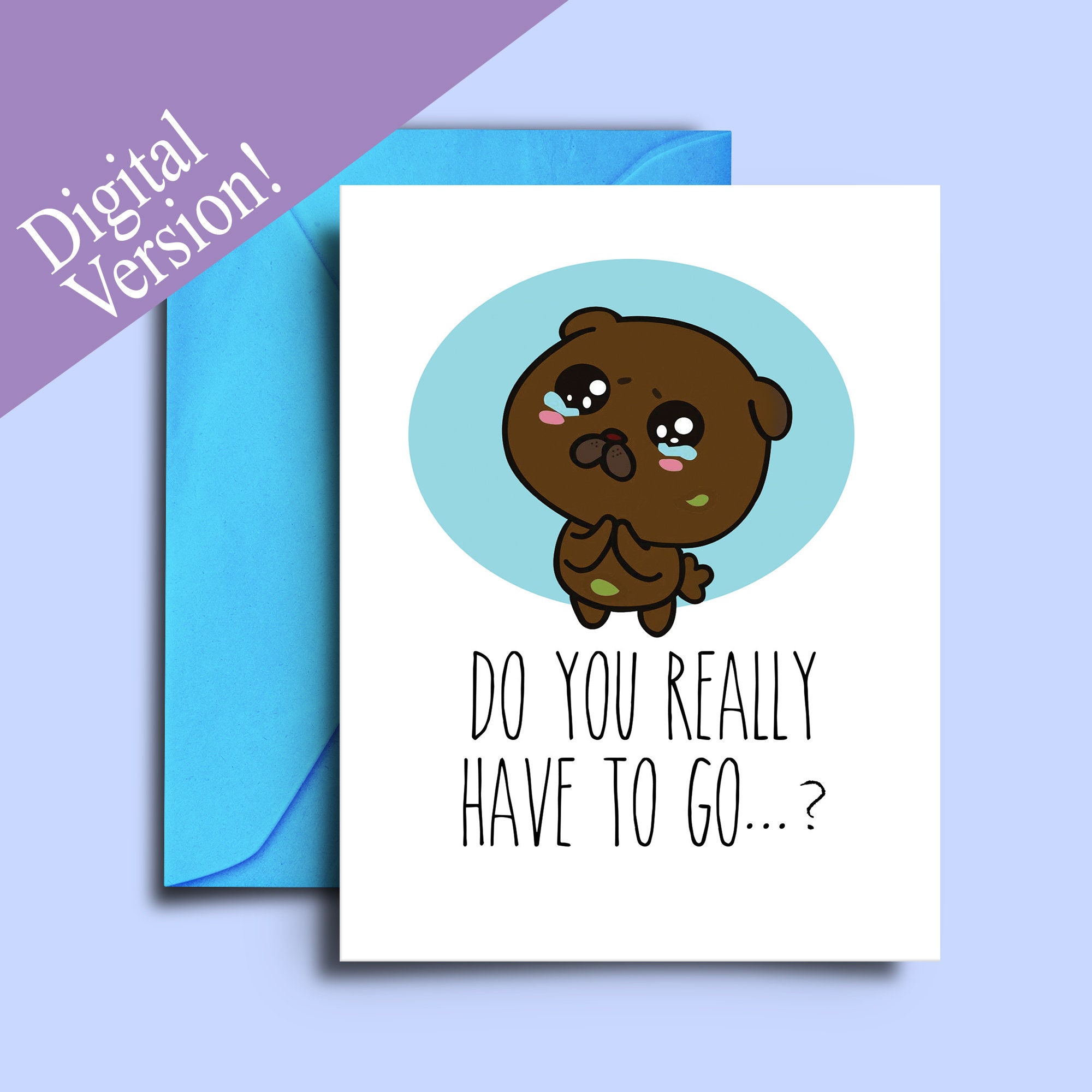 for going away greeting cards