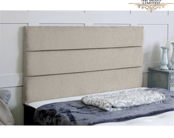 Quality Eton chenille headboard in all sizes & various colours available Best quality for Single bed double bed kingsize and Superking