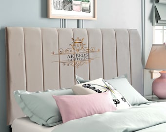 Plush Velvet 9-Panel Headboard: Single, Double, King, Super King