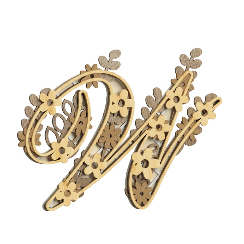 Download Layered Alphabet Svg Layered Script Letter W For Laser Cut Mdc201 Layered Monogram Svg Art Collectibles Drawing Illustration Timeglobaltech Com