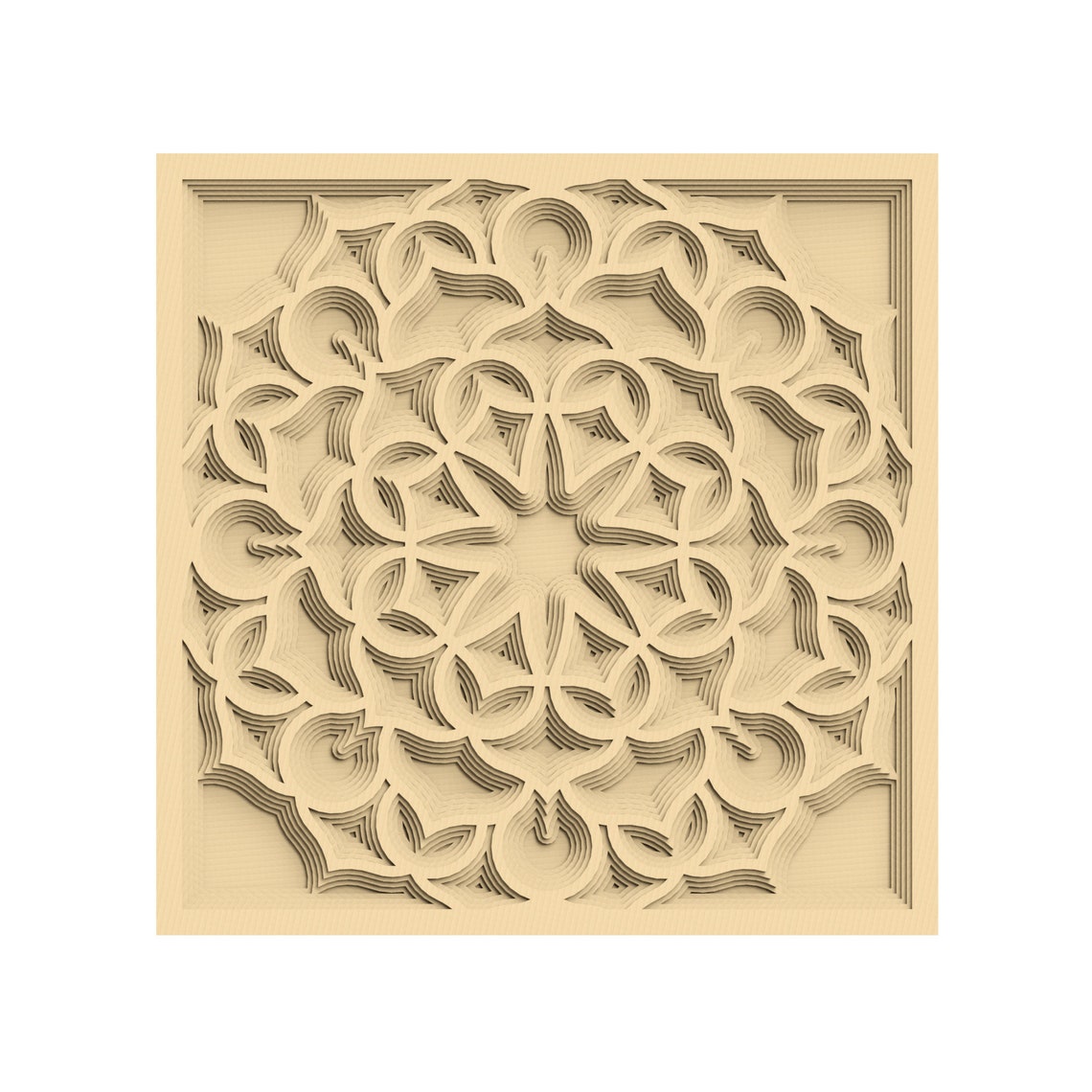 Free Free 209 3D Mandala On Cricut SVG PNG EPS DXF File