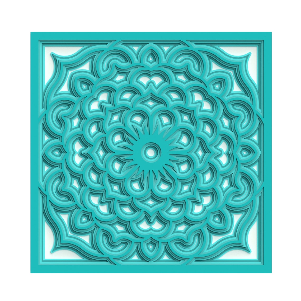 Free Free 215 3D Mandala Cricut SVG PNG EPS DXF File
