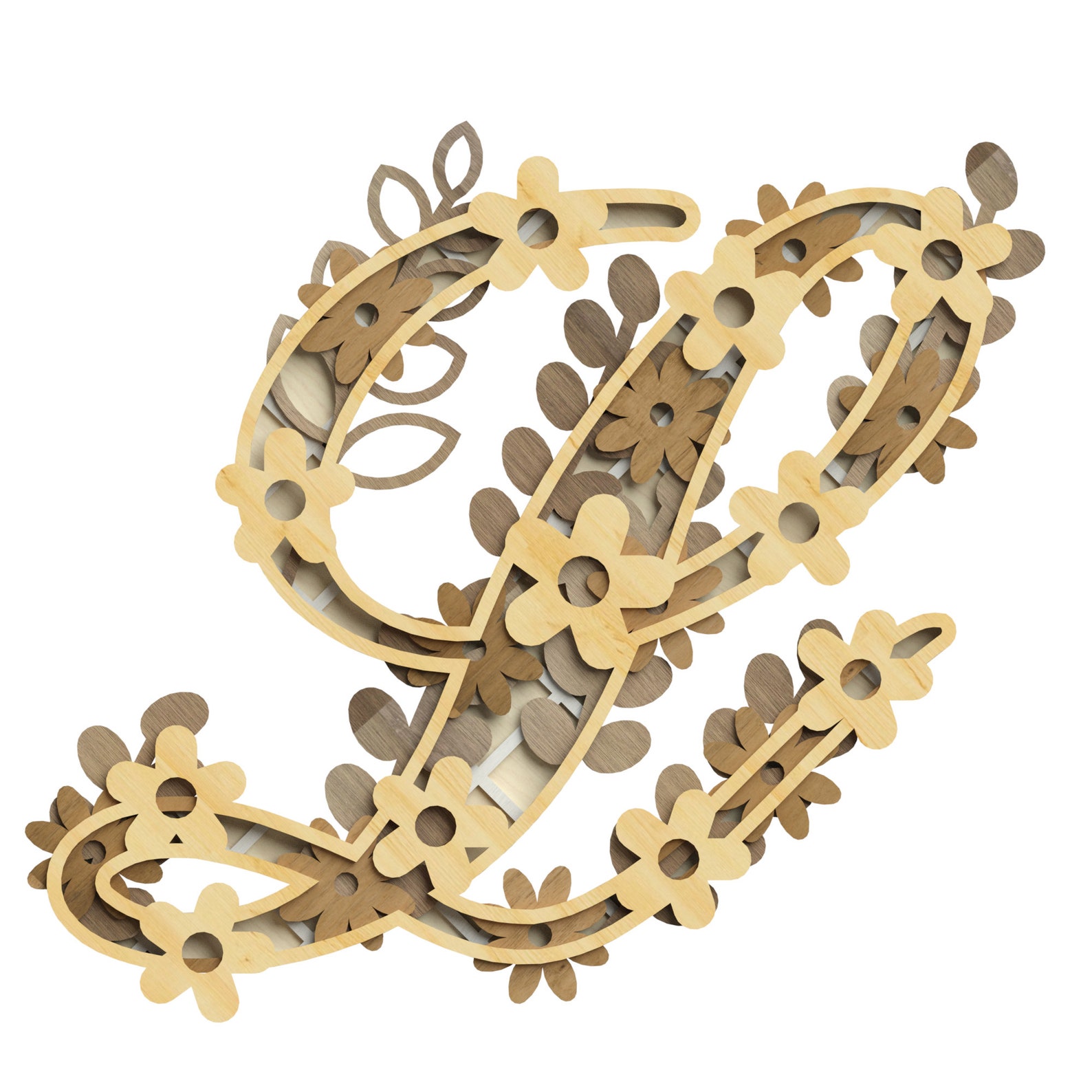 Free Free Layered Monogram Svg 254 SVG PNG EPS DXF File