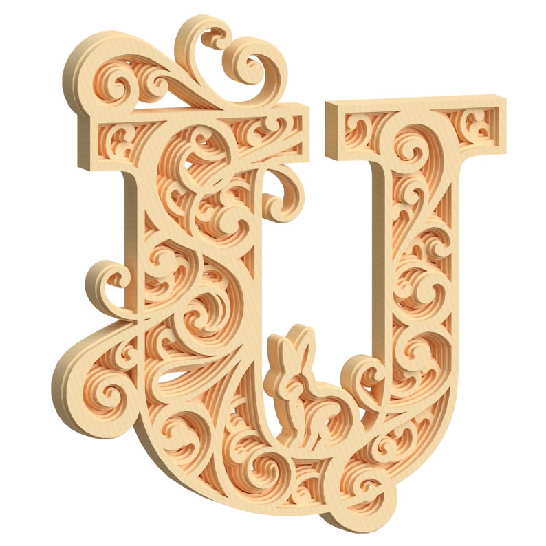 Free Free Layered Monogram Svg 738 SVG PNG EPS DXF File