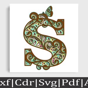 Free Free Layered Monogram Svg 738 SVG PNG EPS DXF File
