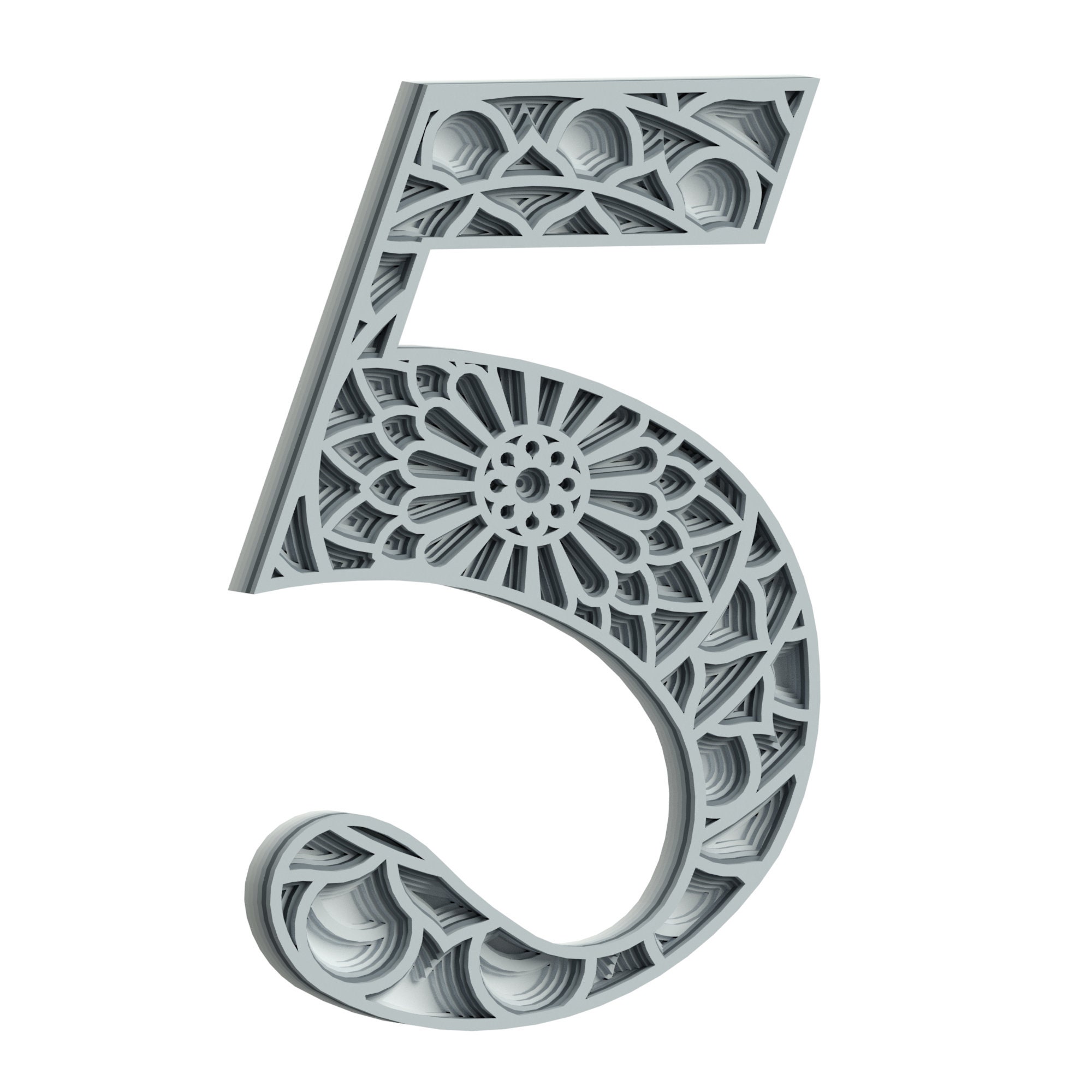 Free Free Layered Number Svg Free 640 SVG PNG EPS DXF File